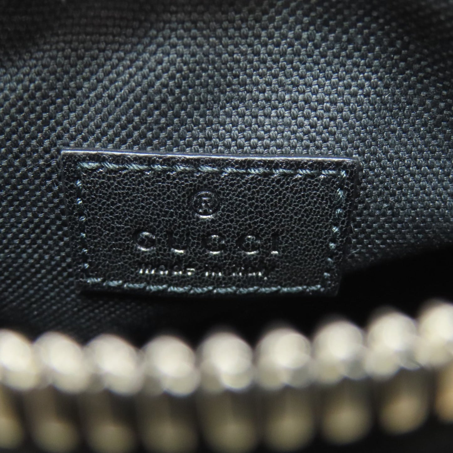 Gucci Black Leather Shoulder Bag ( )
