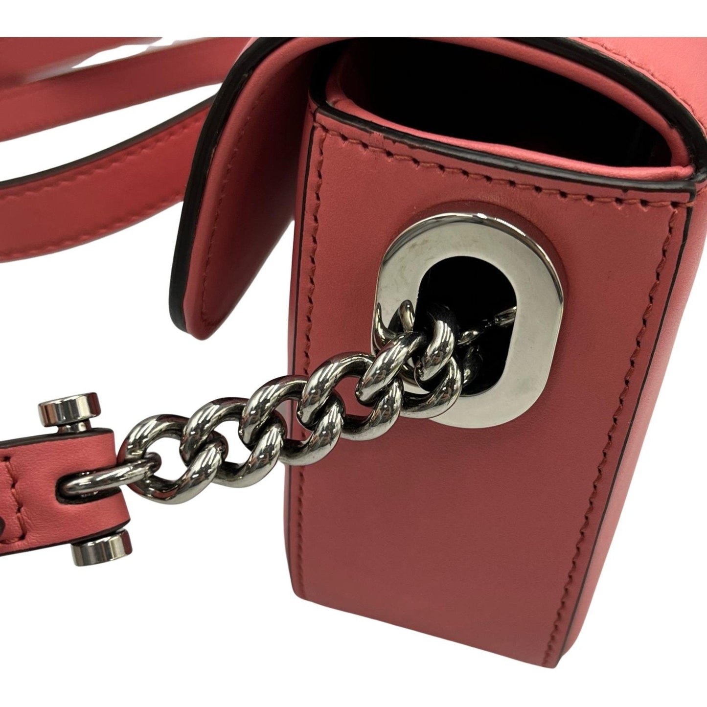 Gucci Pink Leather Shoulder Bag ( )