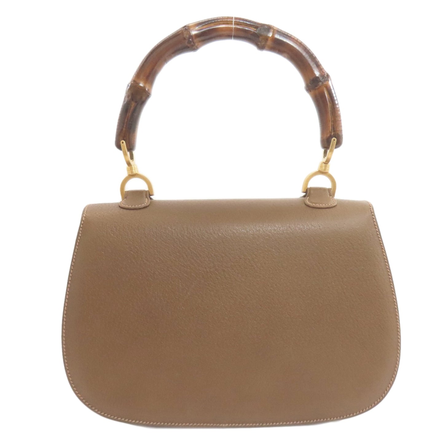 Gucci Brown Leather Handbag ( )