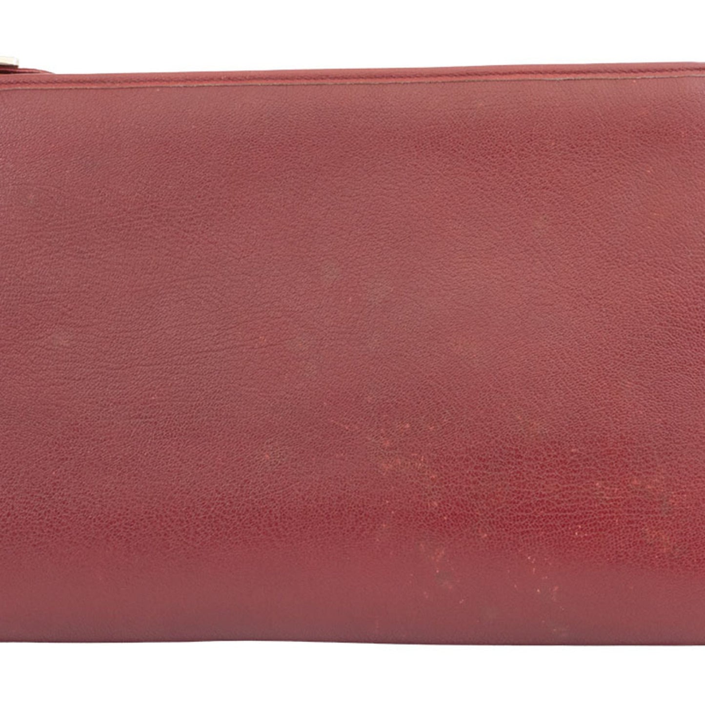 Christian Dior Bordeaux Leather Shoulder Bag ()