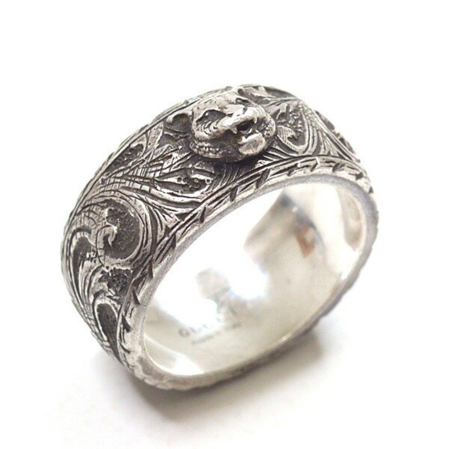 Gucci Silver Sterling Silver 925 Band Ring ( )