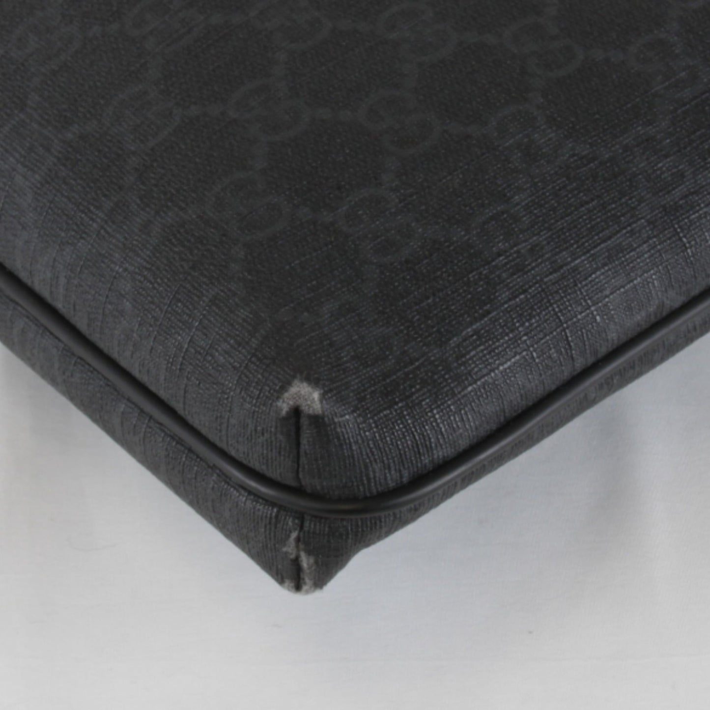 Gucci Black Pvc Shoulder Bag ( )