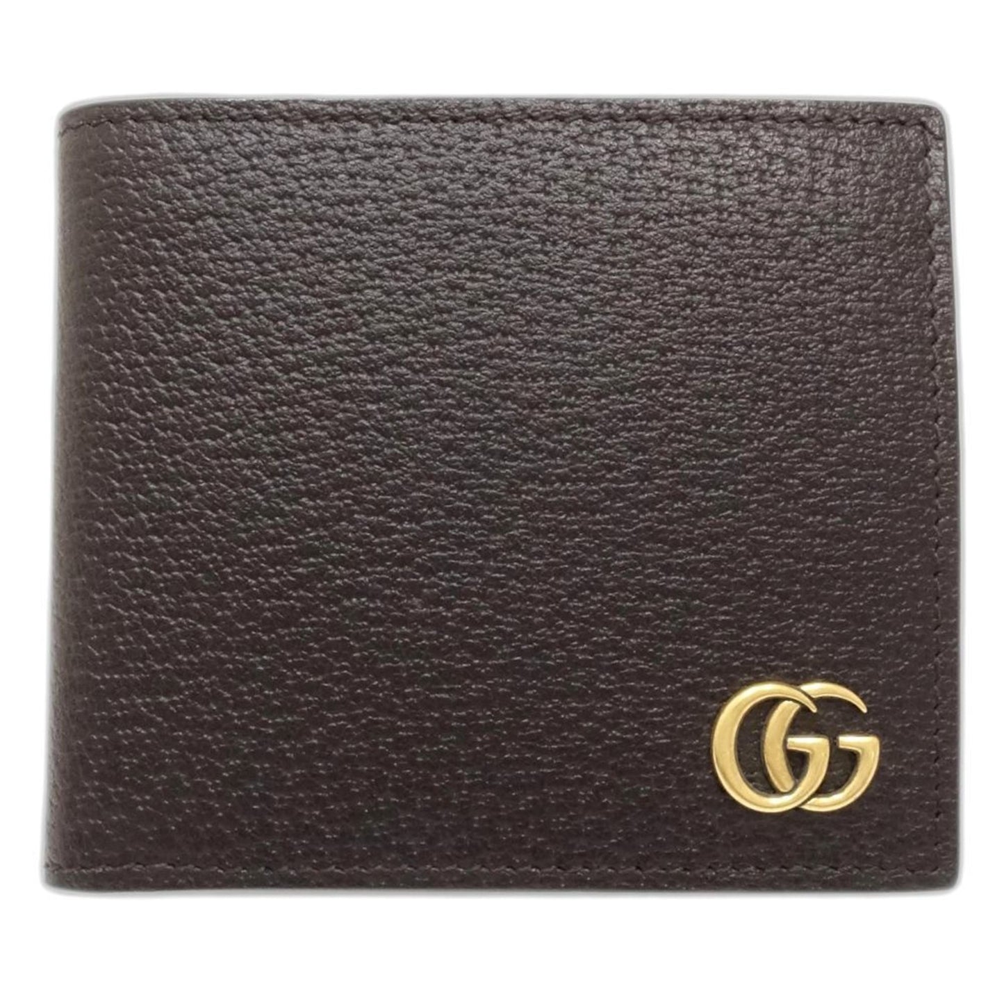 Gucci Dark Brown Leather Wallet (Bi-Fold) ( )