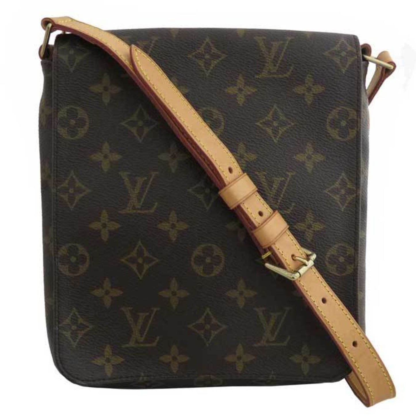 Louis Vuitton Bag Monogram Mtte Salsa Brown Canvas Shoulder One Ladies