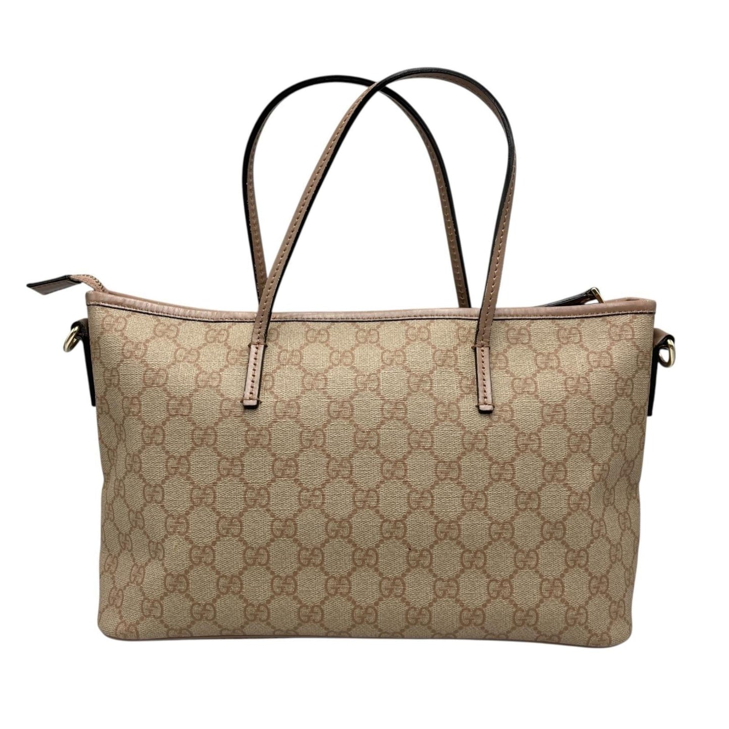Gucci Beige Gg Supreme Shoulder Bag Tote Bag ( )