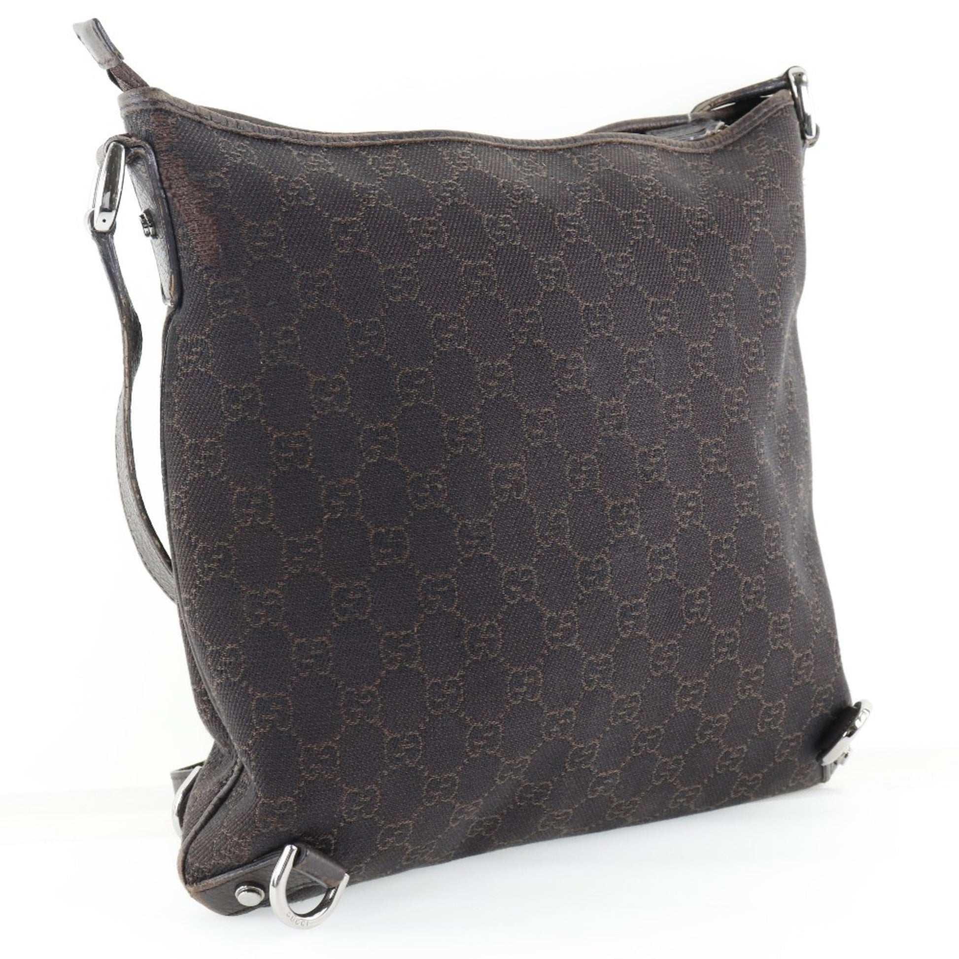 Gucci Canvas Shoulder Bag