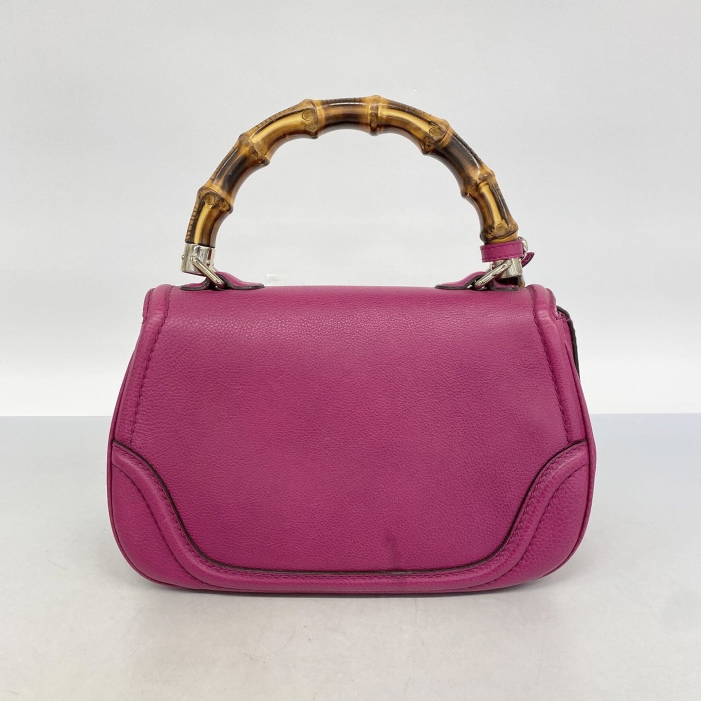 Gucci Purple Leather Handbag ( )