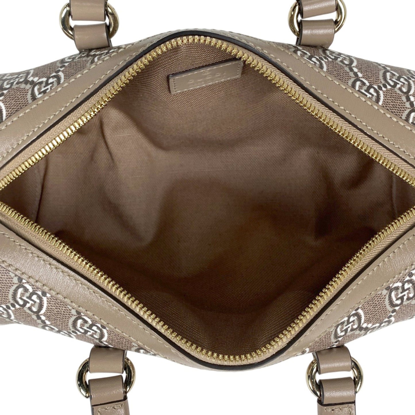 Gucci Beige Leather Handbag Shoulder Bag ( )