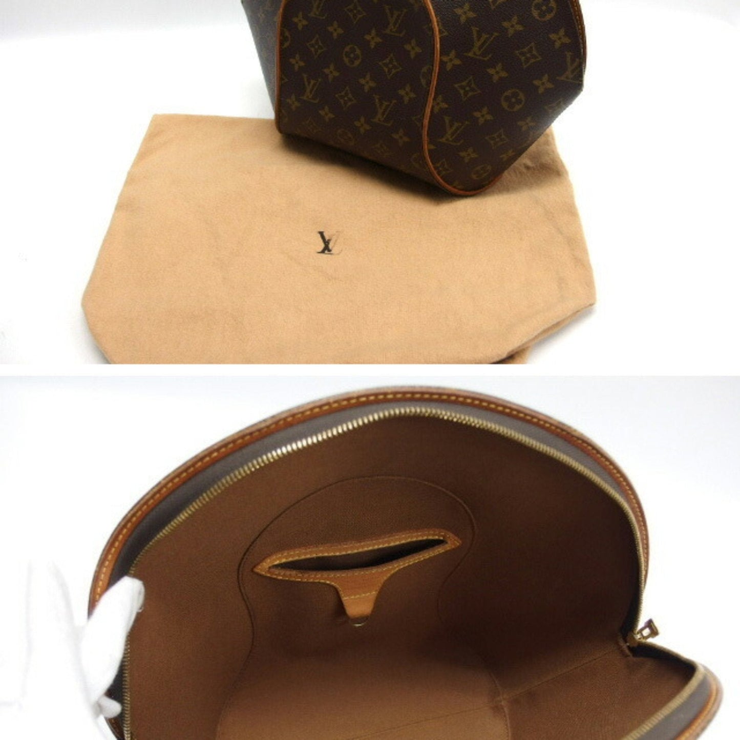 LOUIS VUITTON Monogram Ellipse MM Handbag