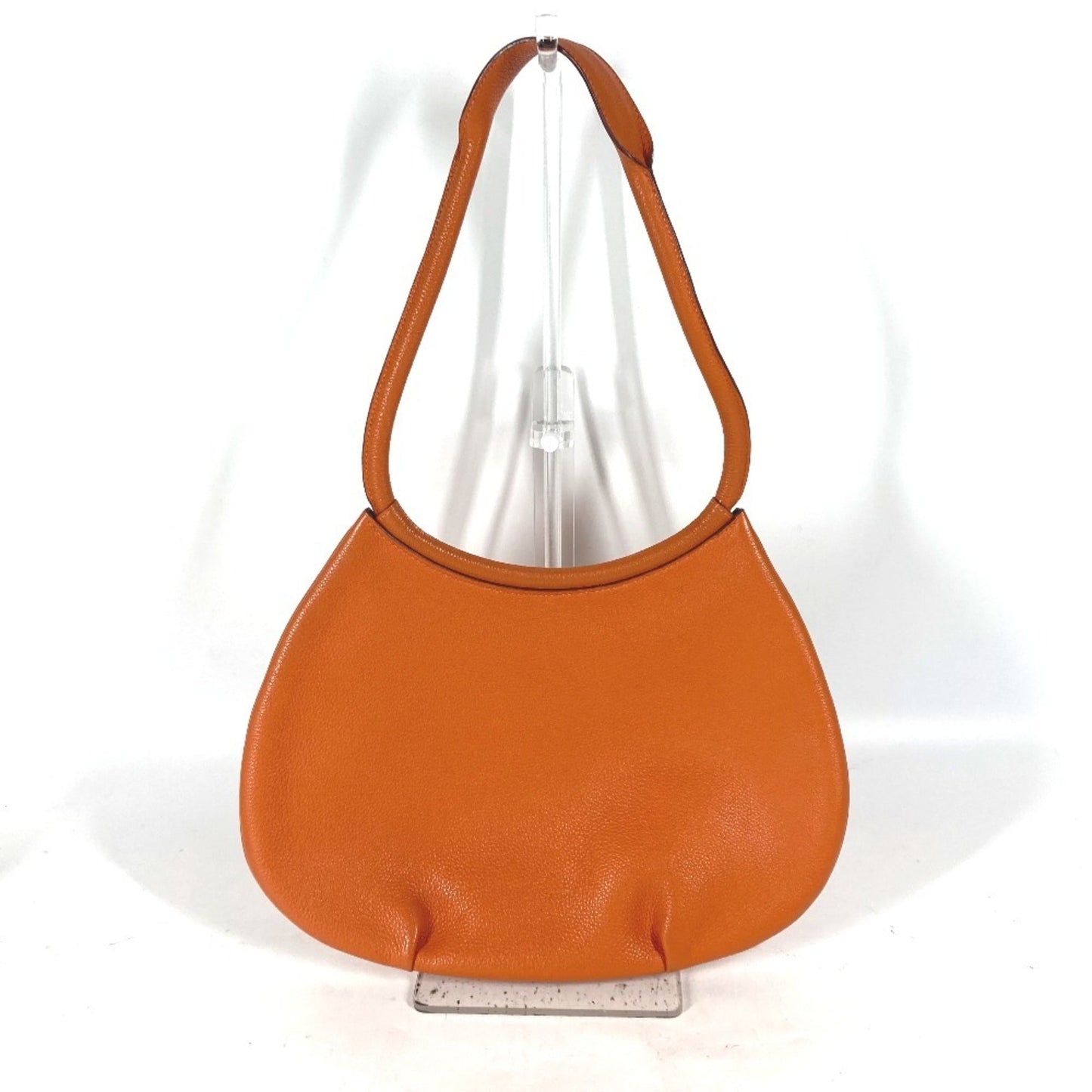 Hermes Orange Leather Shoulder Bag ( )