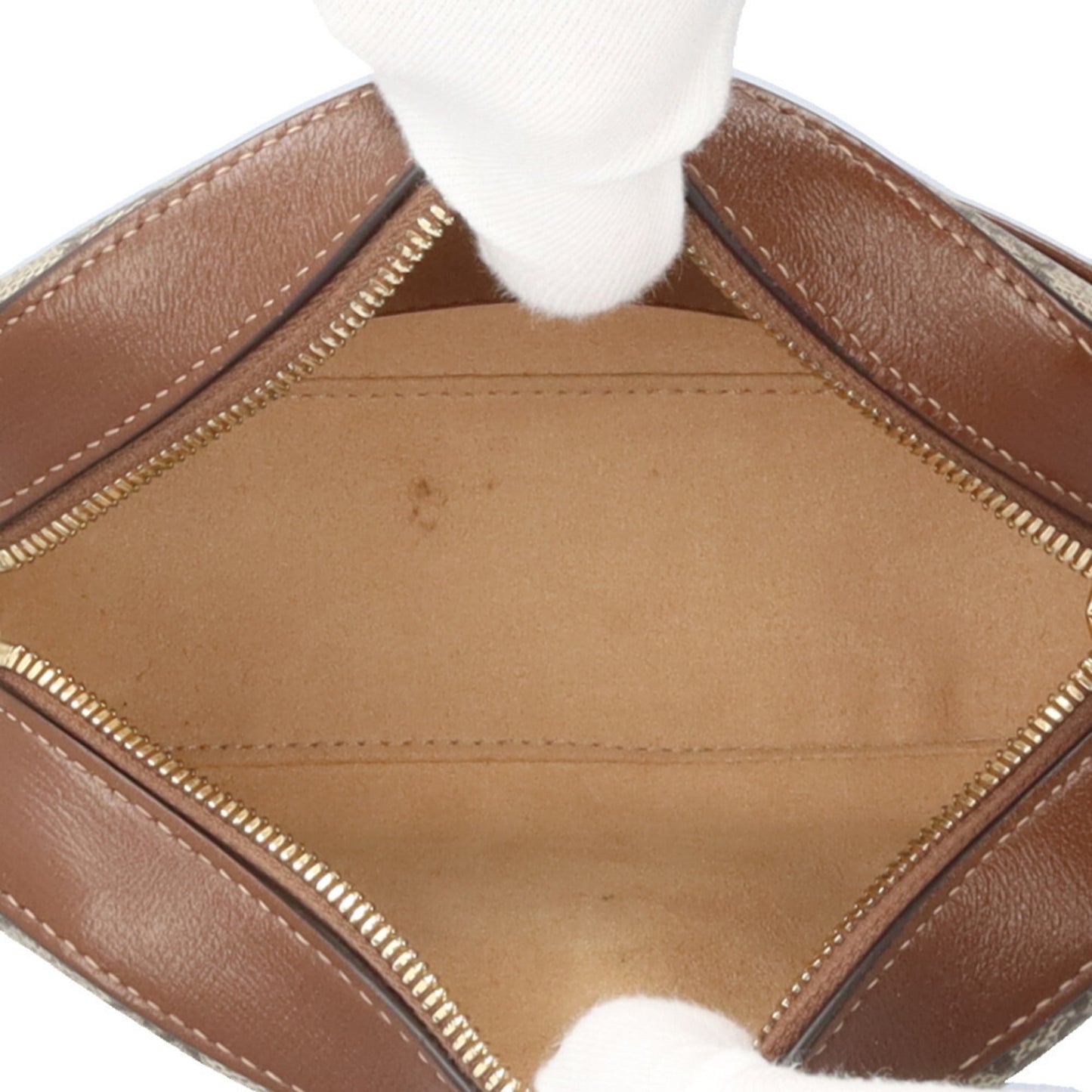 Gucci Horsebit Brown Gg Supreme Shoulder Bag ( )