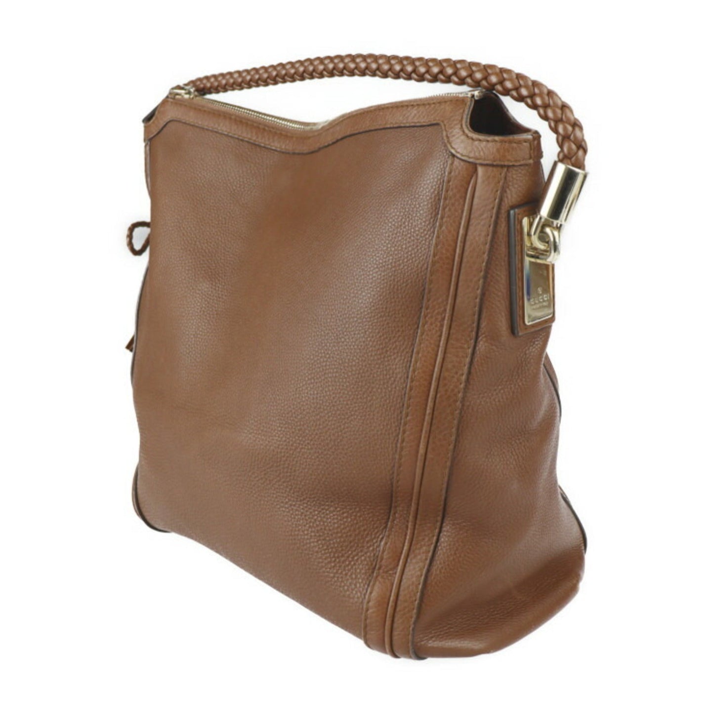 Gucci Brown Bamboo Handbag Shoulder Bag Tote Bag ( )