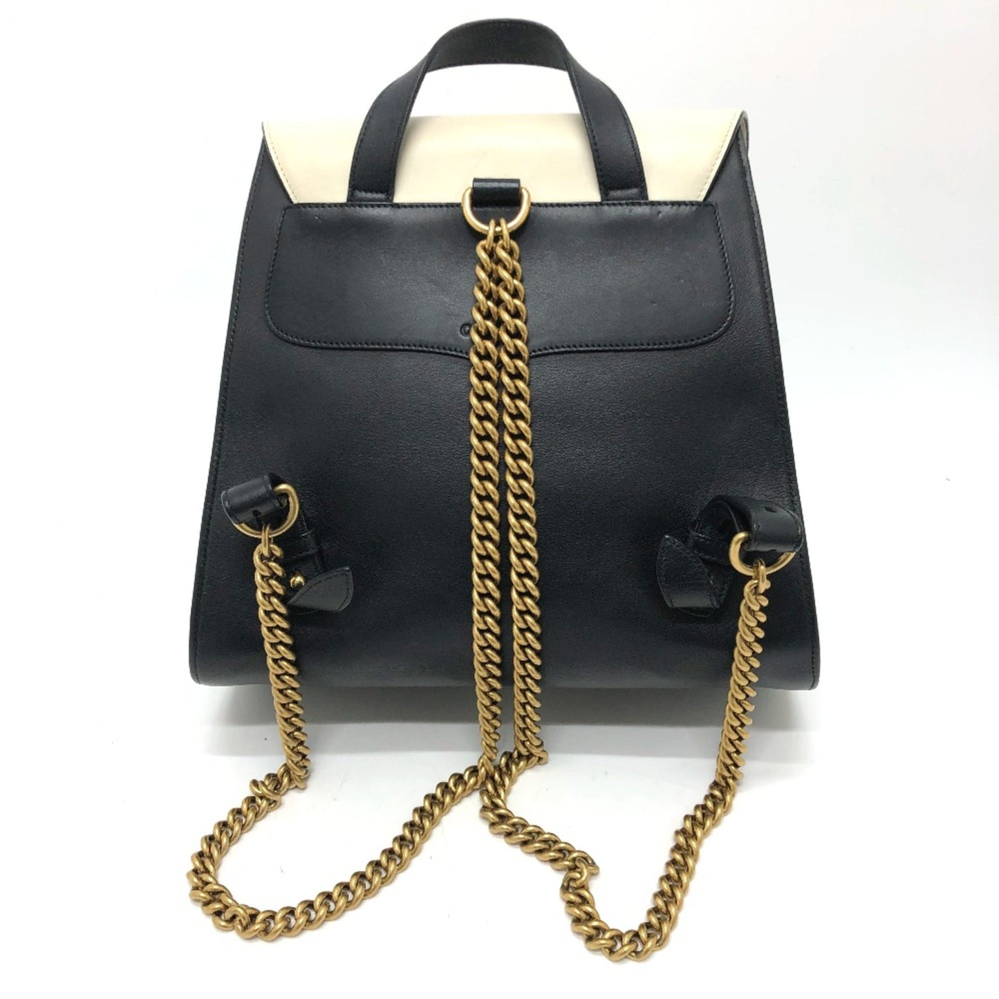 Gucci Black Leather Backpack ( )