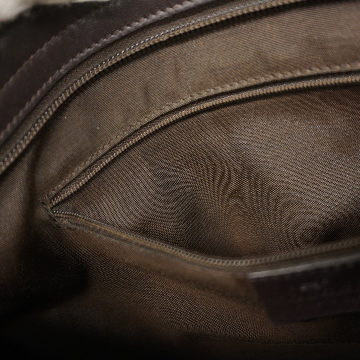 Gucci Brown Pvc Shoulder Bag ( )