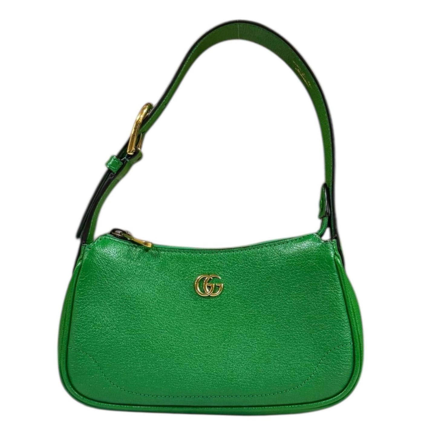 Gucci Green Leather Handbag ( )