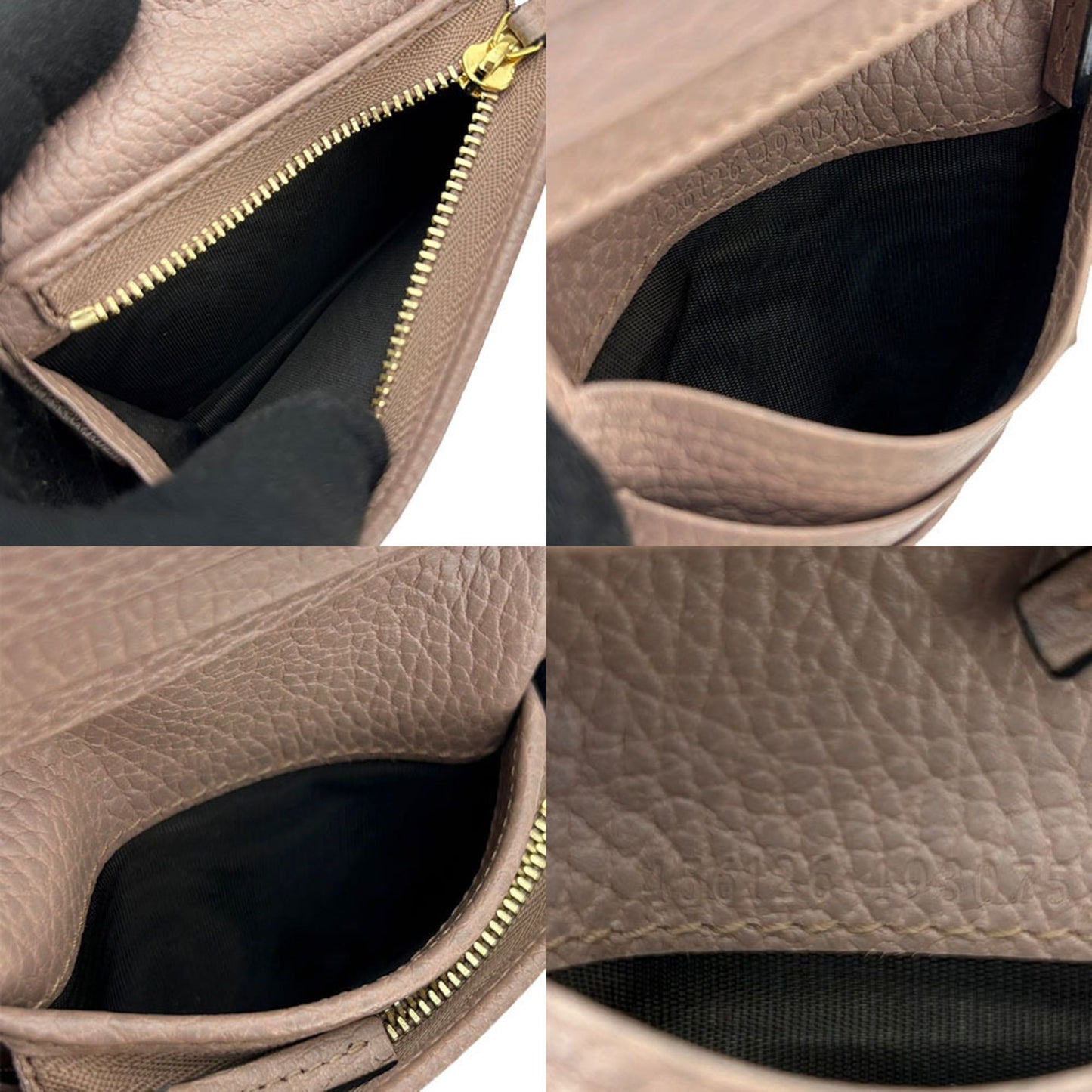 Gucci Beige Leather Wallet (Bi-Fold) ( )