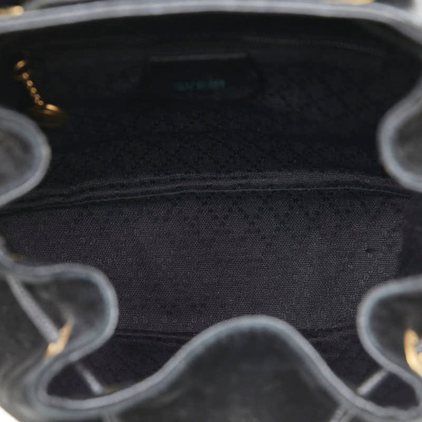 Gucci Black Leather Suede Backpack ( )