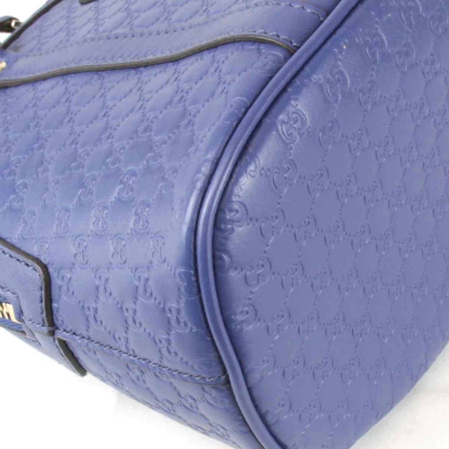 Gucci Blue Leather Handbag ( )