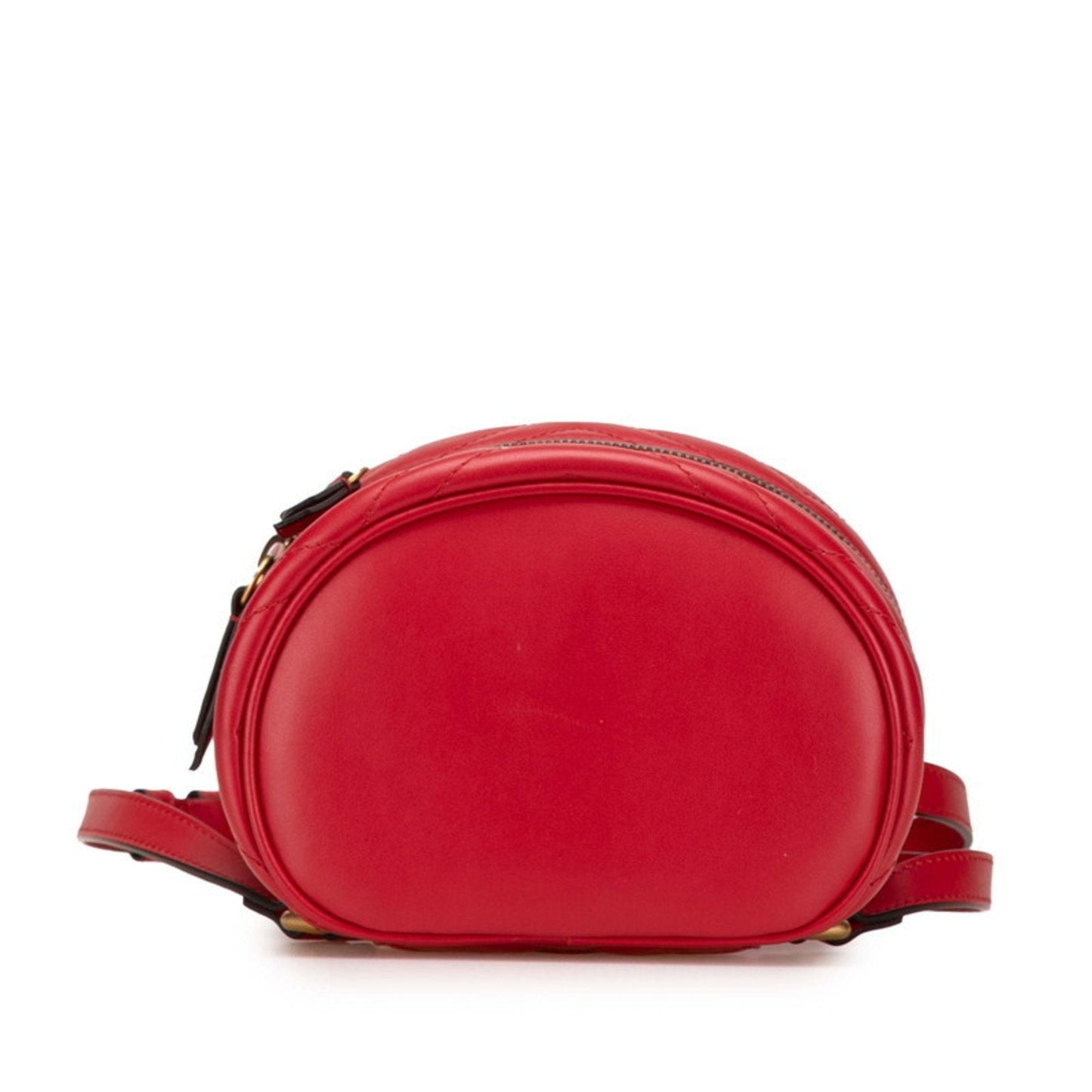 Gucci Red Color Leather Vanity Bag ( )