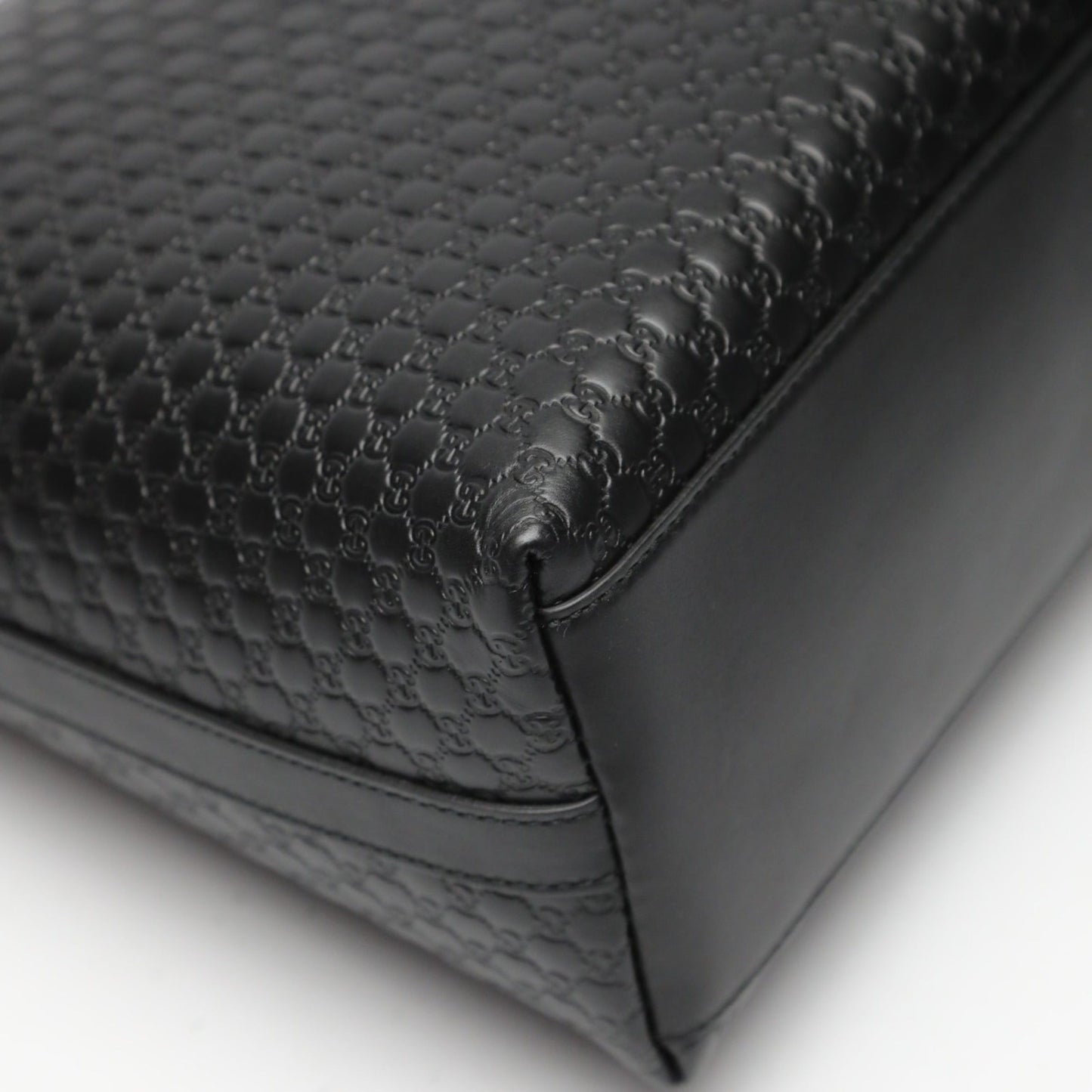 Gucci Black Leather Shoulder Bag ( )
