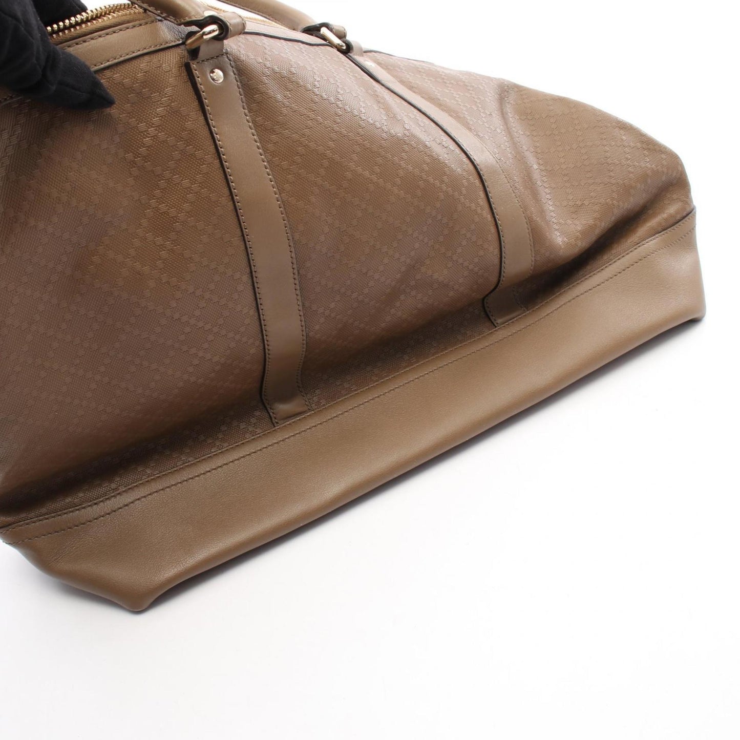 Gucci Brown Leather Tote Bag ( )