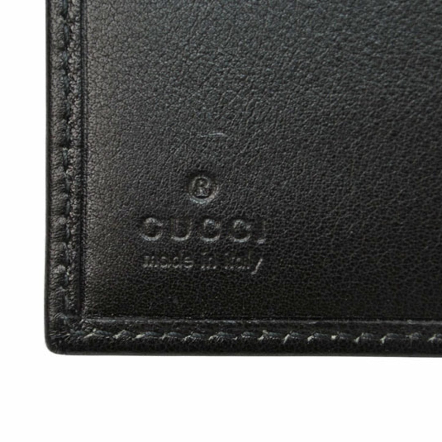 Gucci Black Leather Wallet (Bi-Fold) ( )