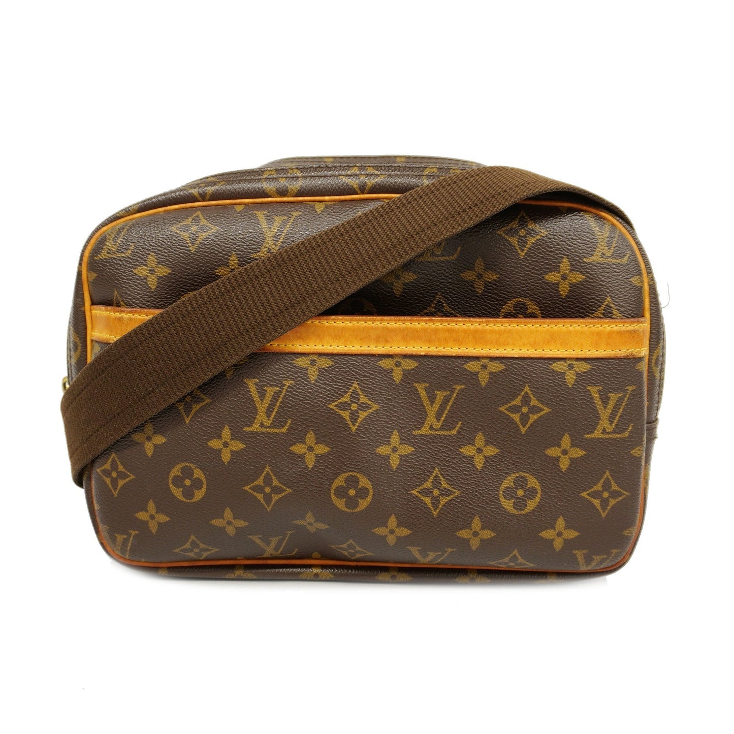 LOUIS VUITTON Auth  Monogram Reporter PM M45254