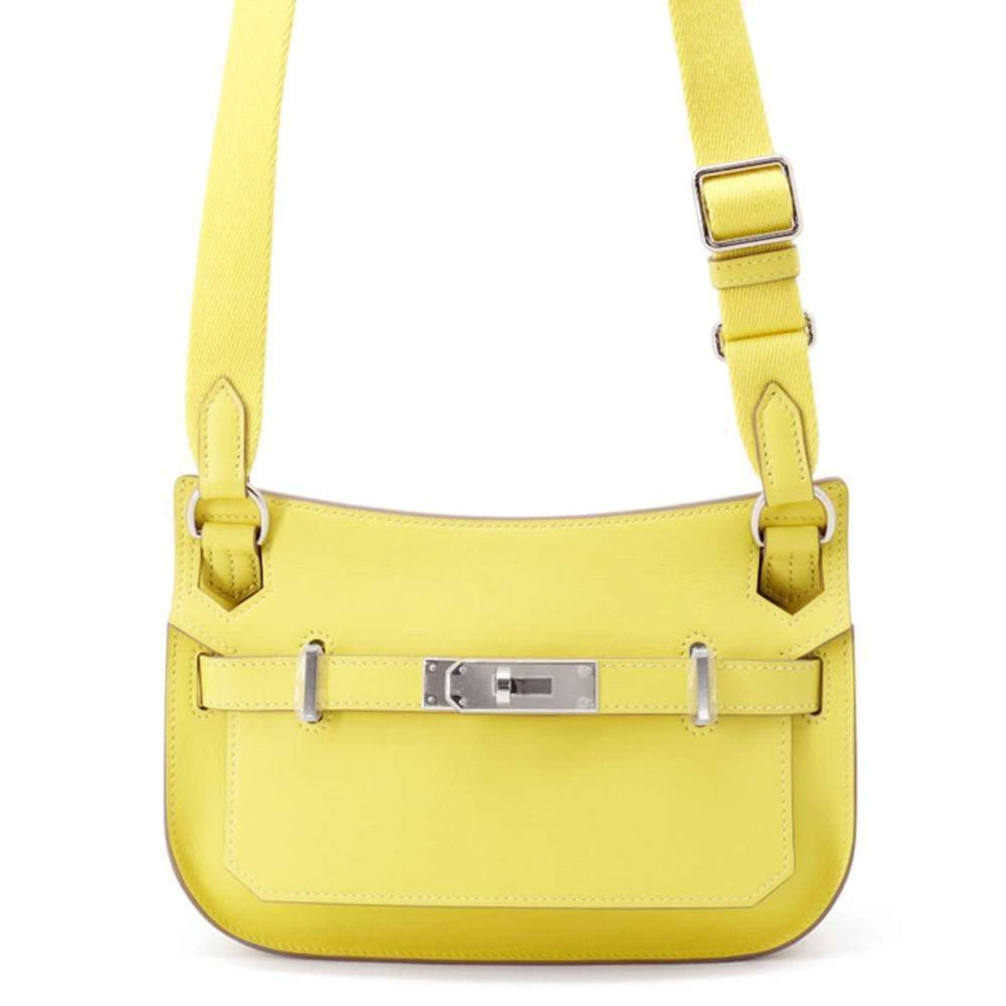 Hermes Lime Swift Leather Shoulder Bag ( )