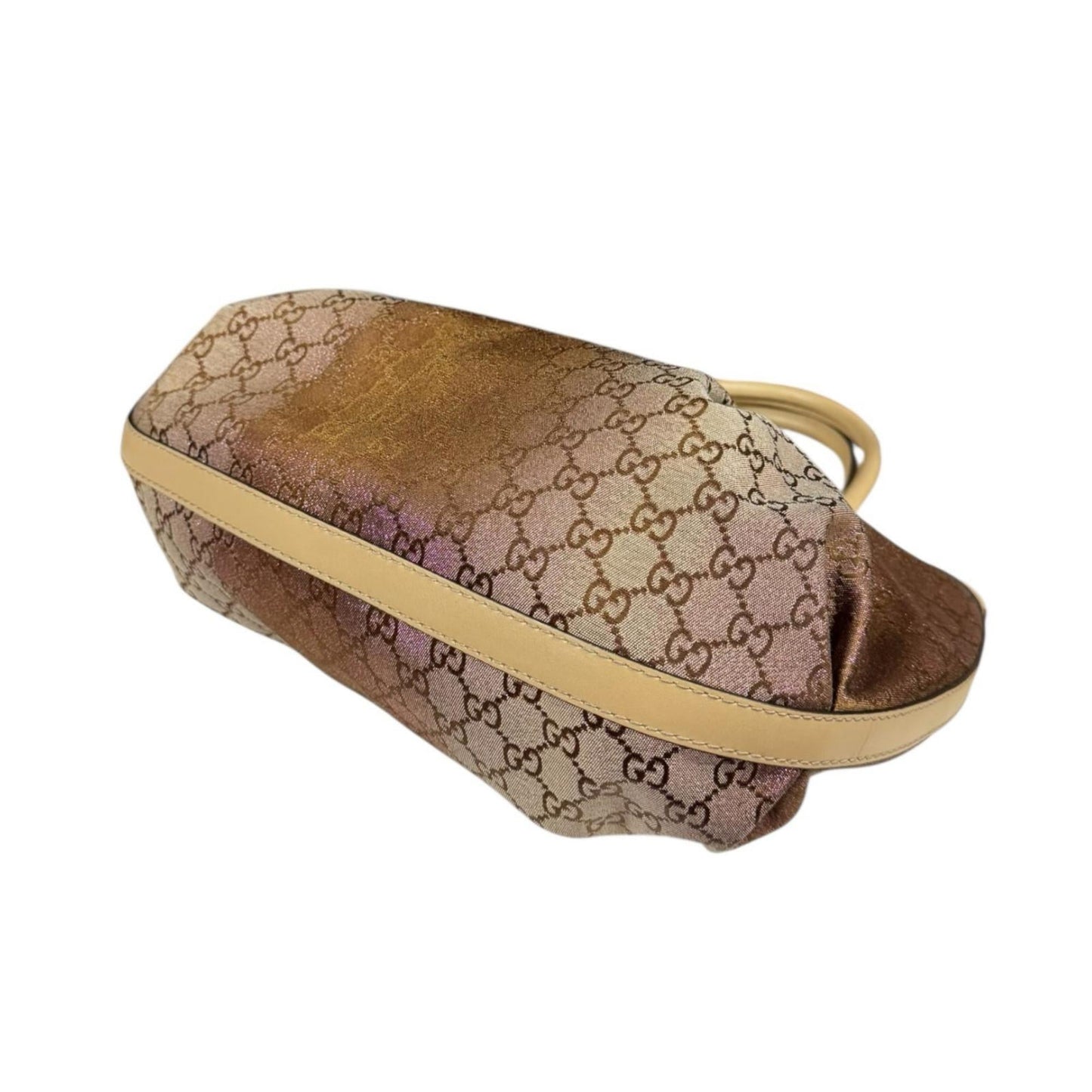 Gucci Beige Gg Canvas Handbag ( )
