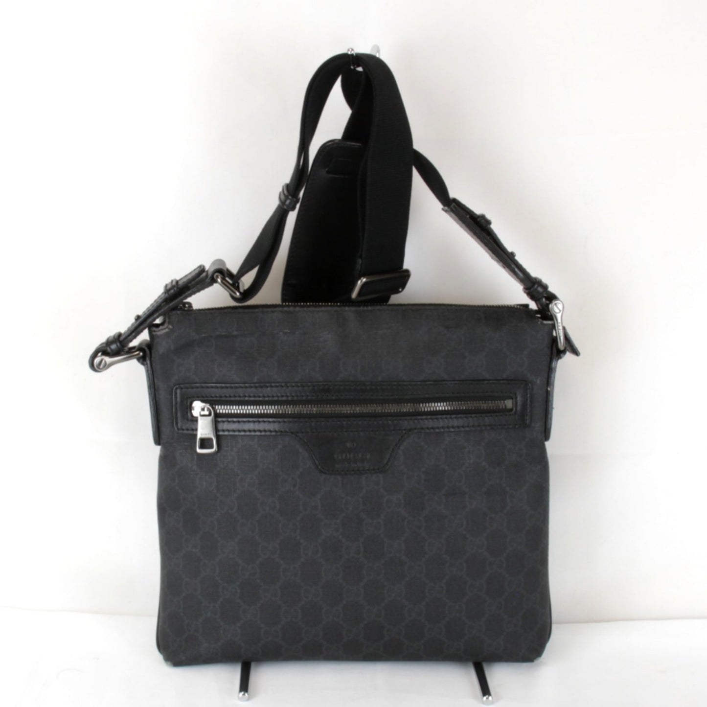 Gucci Black Pvc Shoulder Bag ( )