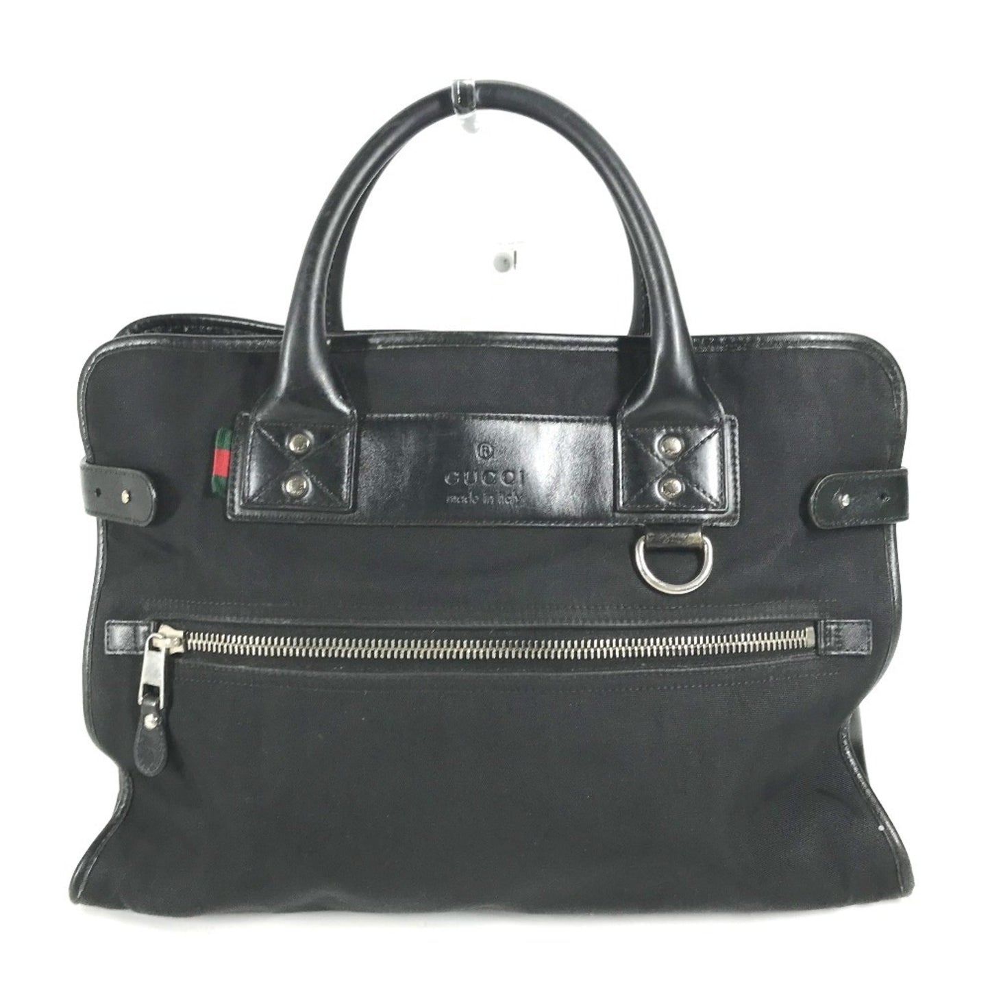 Gucci Nylon Leather Tote