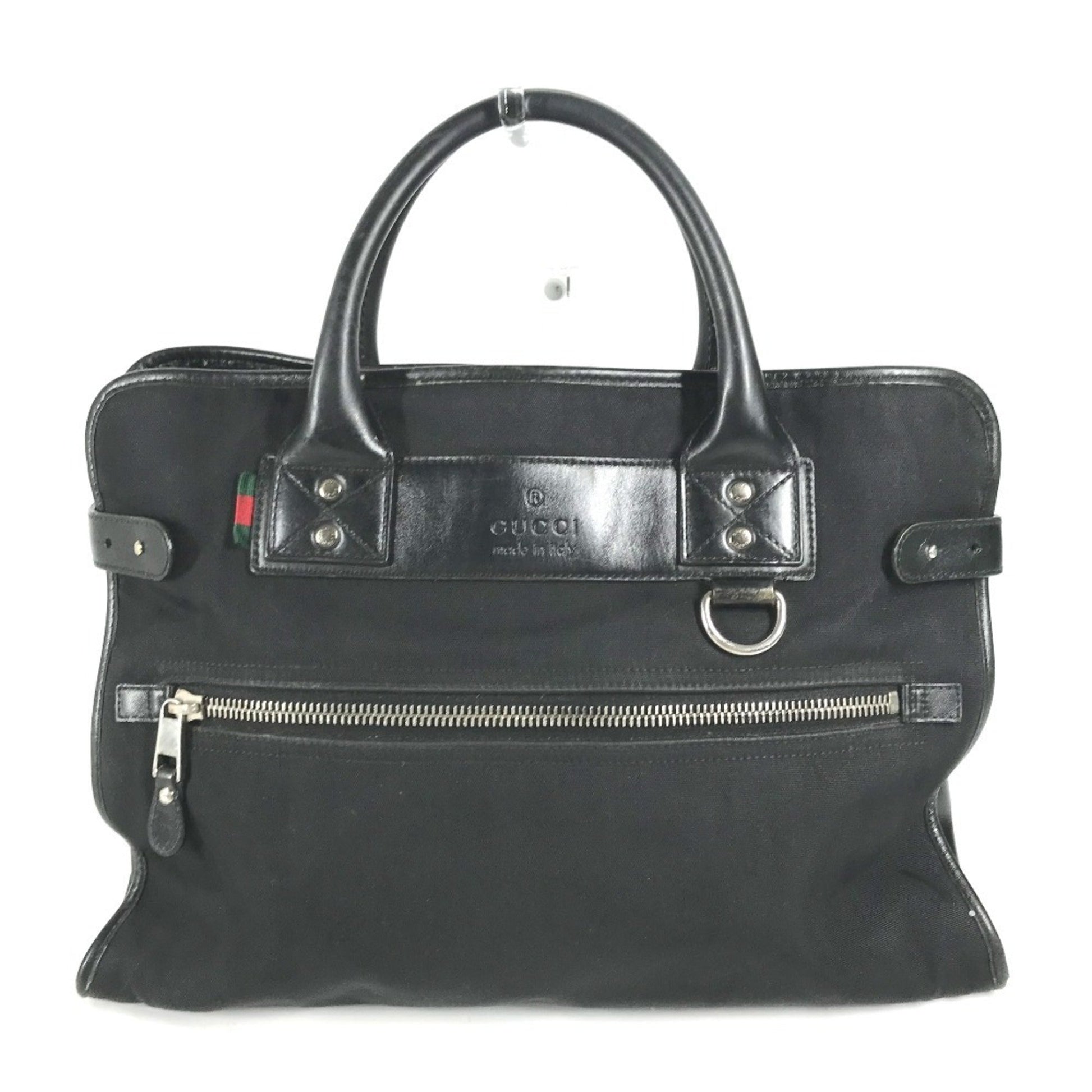 Gucci Nylon Leather Tote