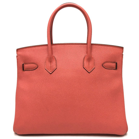Hermes Pink Leather Handbag ( )