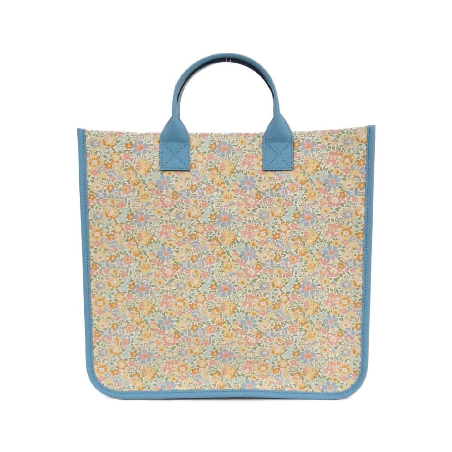 Gucci Blue Multi-Color Gg Supreme Handbag ( )