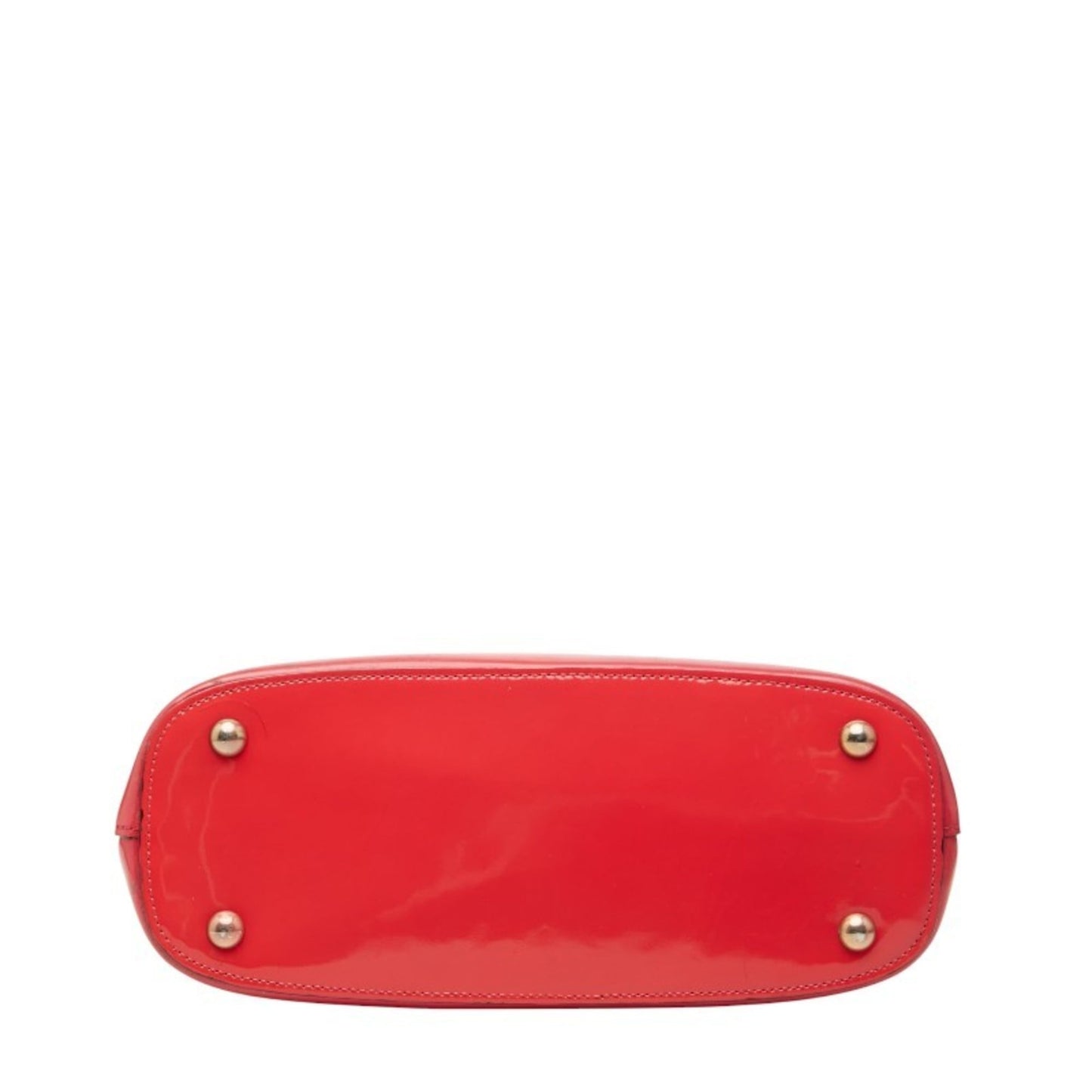 Gucci Red Color Patent Leather Handbag Shoulder Bag ( )