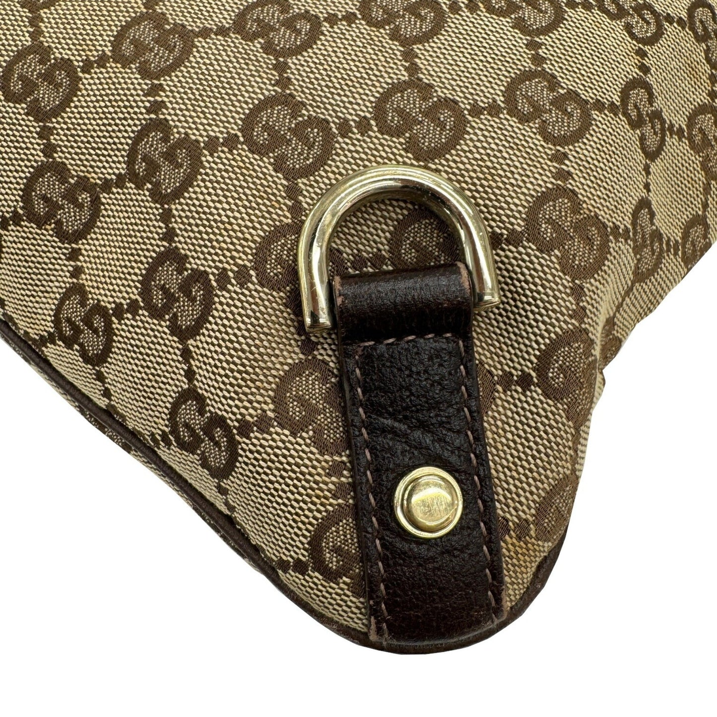 Gucci Gg Canvas Brown Gg Canvas Shoulder Bag ( )
