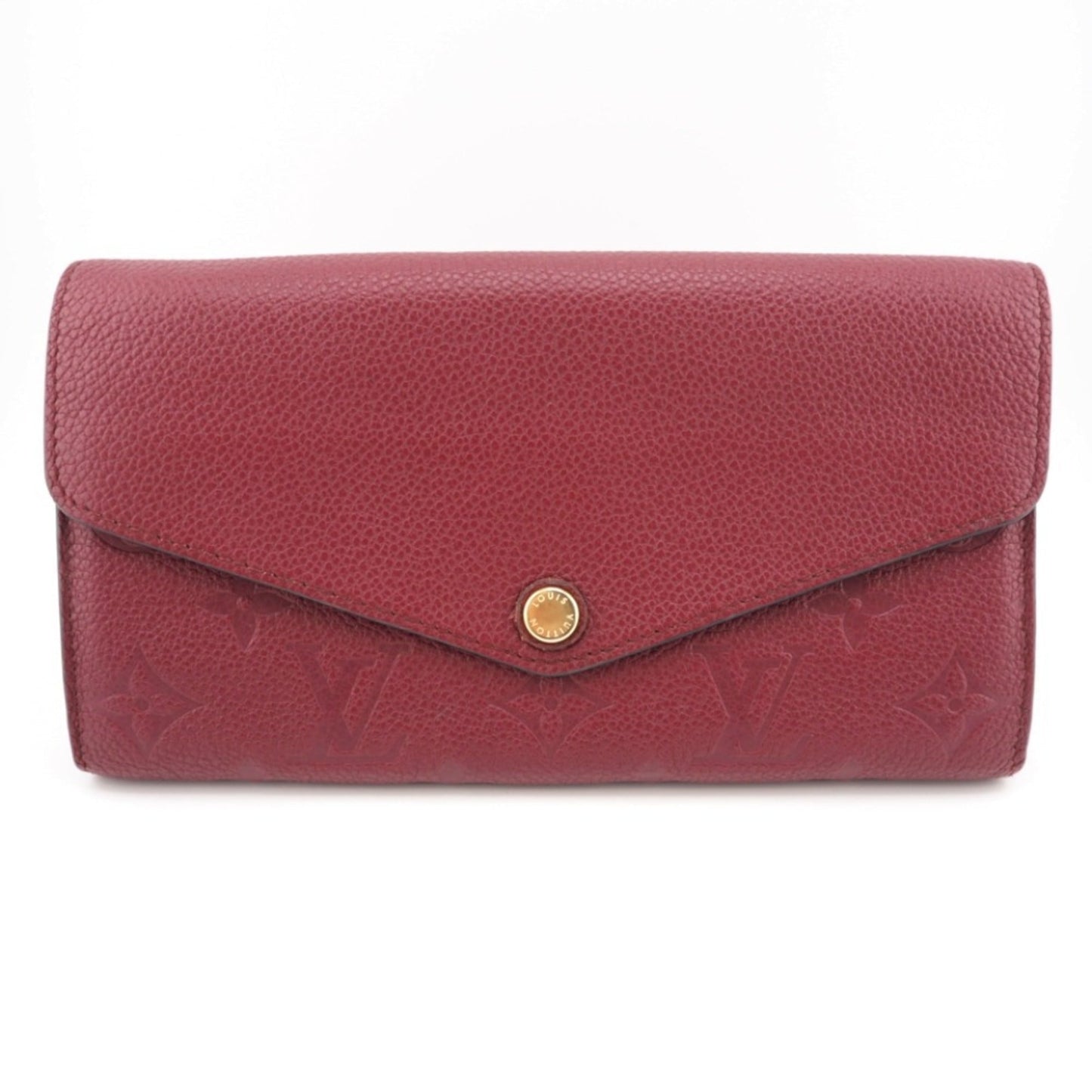 LOUIS VUITTON M62213 Portefeuille Sarah Monogram Empreinte Long Wallet Leather Women's