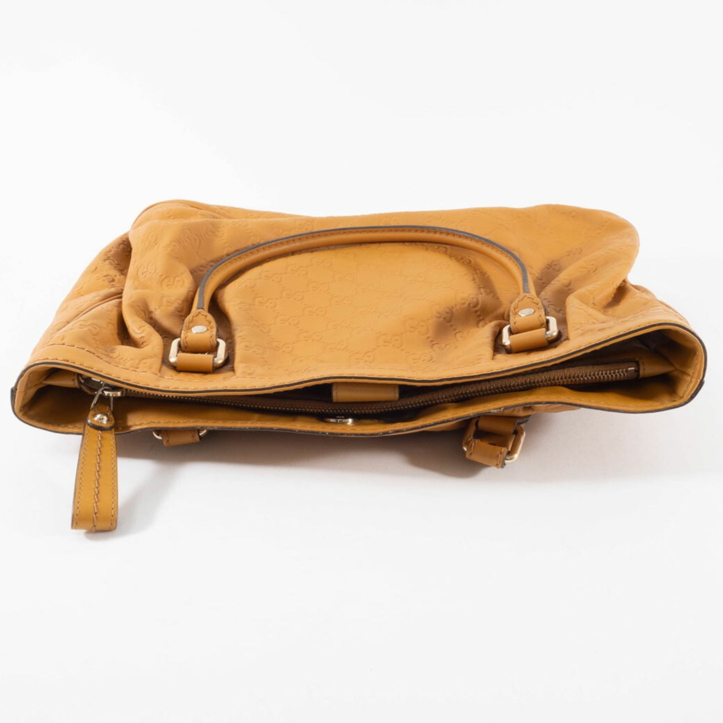 Gucci Brown Leather Handbag ( )
