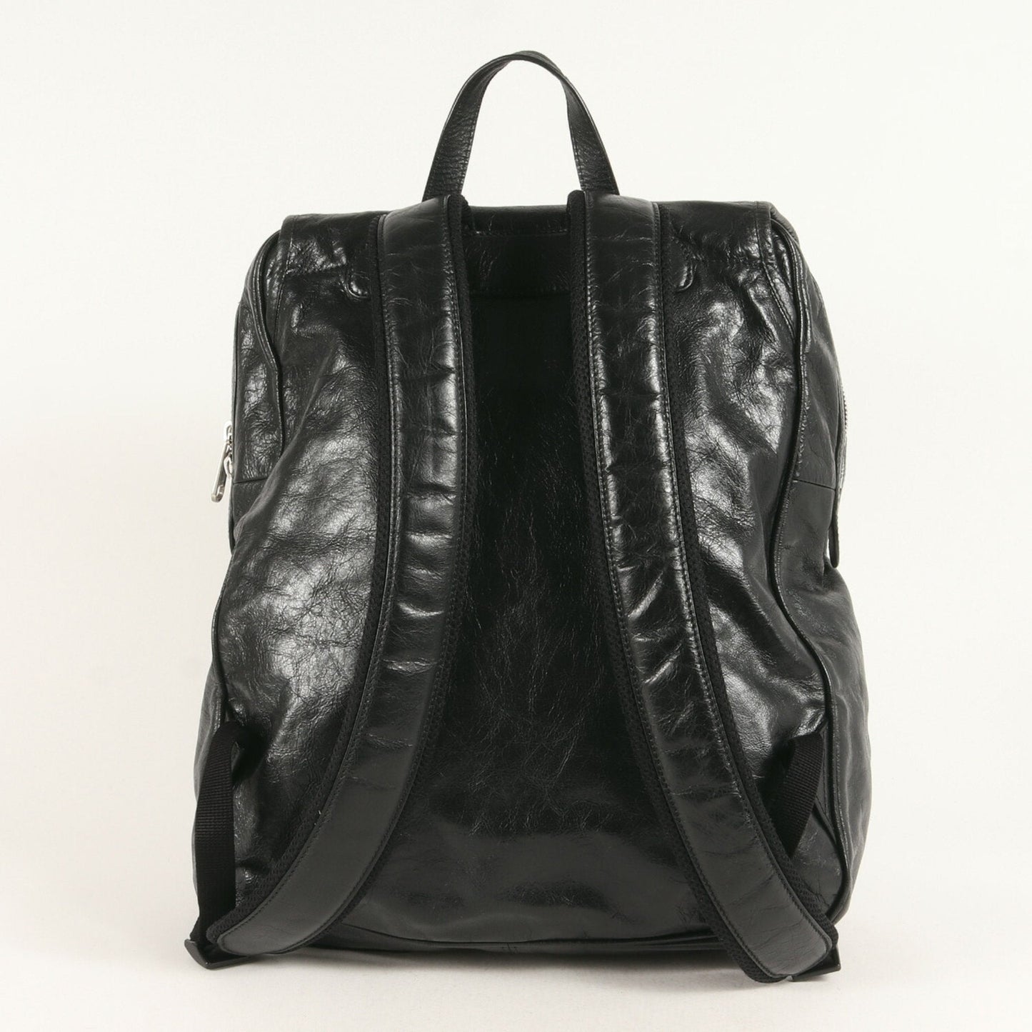 Gucci Black Leather Backpack ( )