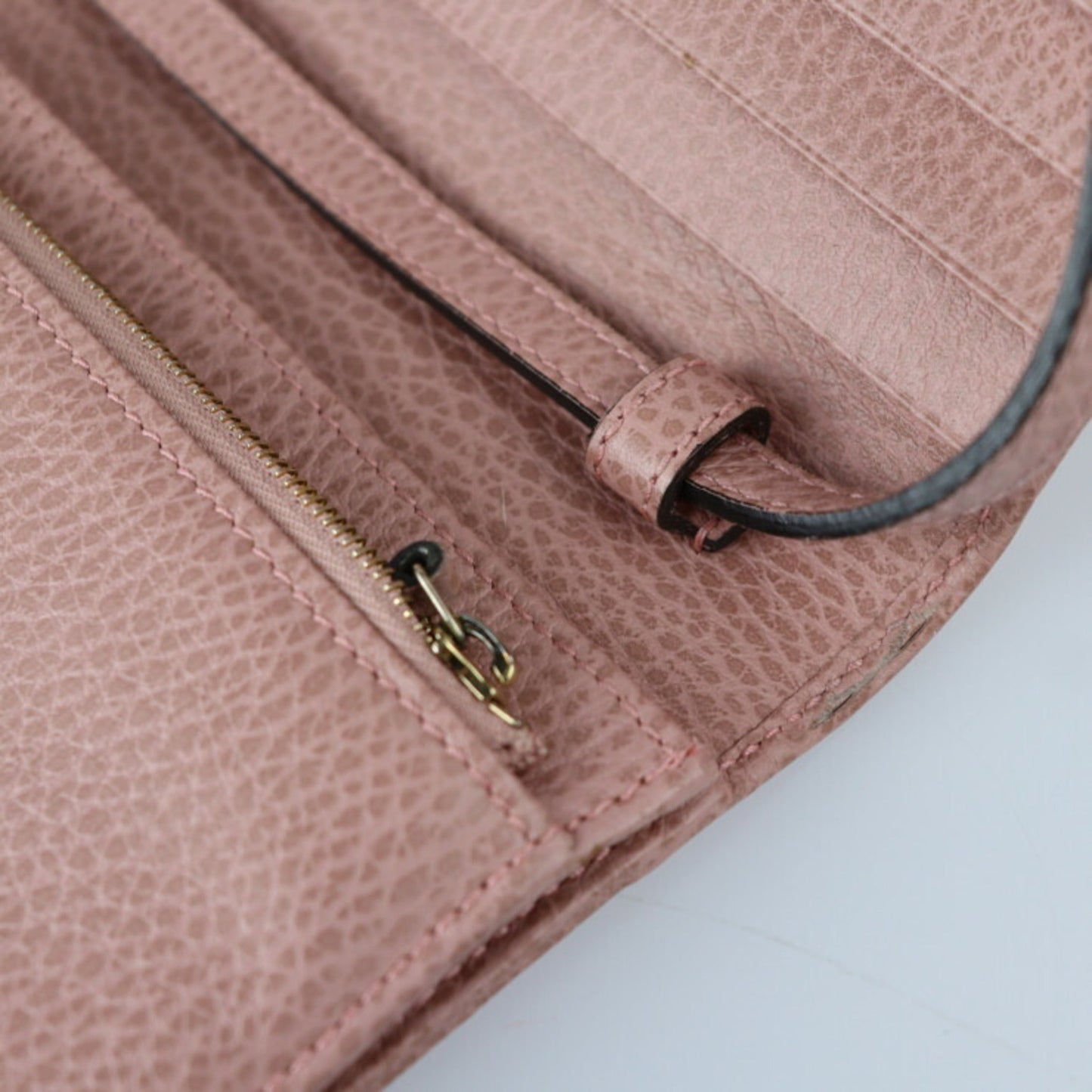 Gucci Pink Chain/Shoulder Wallet ( )