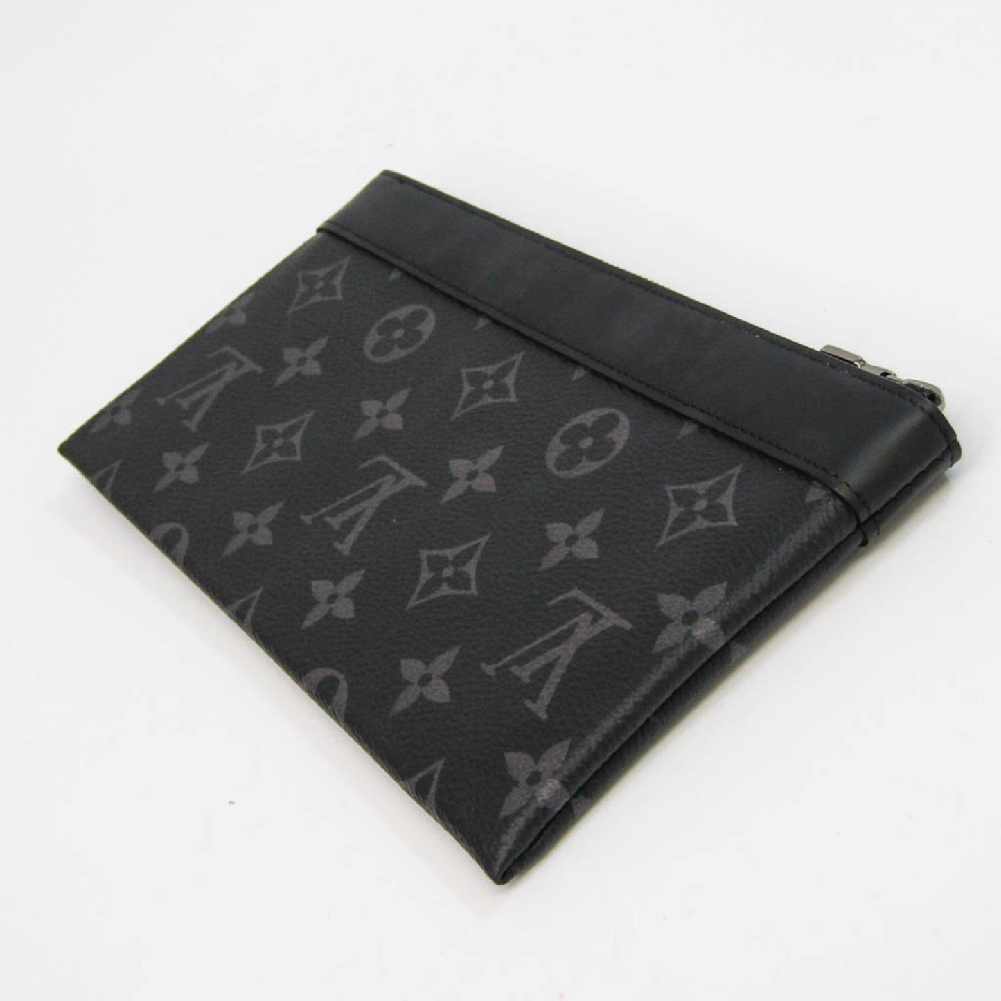 Louis Vuitton Monogram Eclipse Pochette Discovery PM M44323 Men's Clutch Bag,Pouch Monogram Eclipse