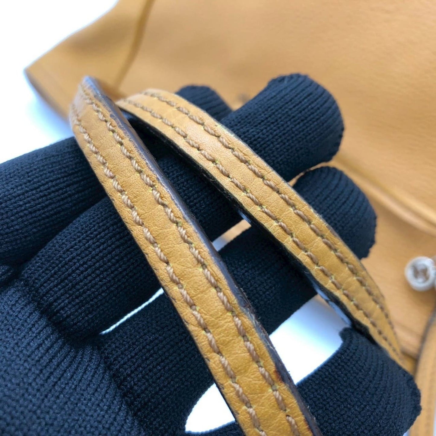 Gucci Yellow Leather Tote Bag ( )