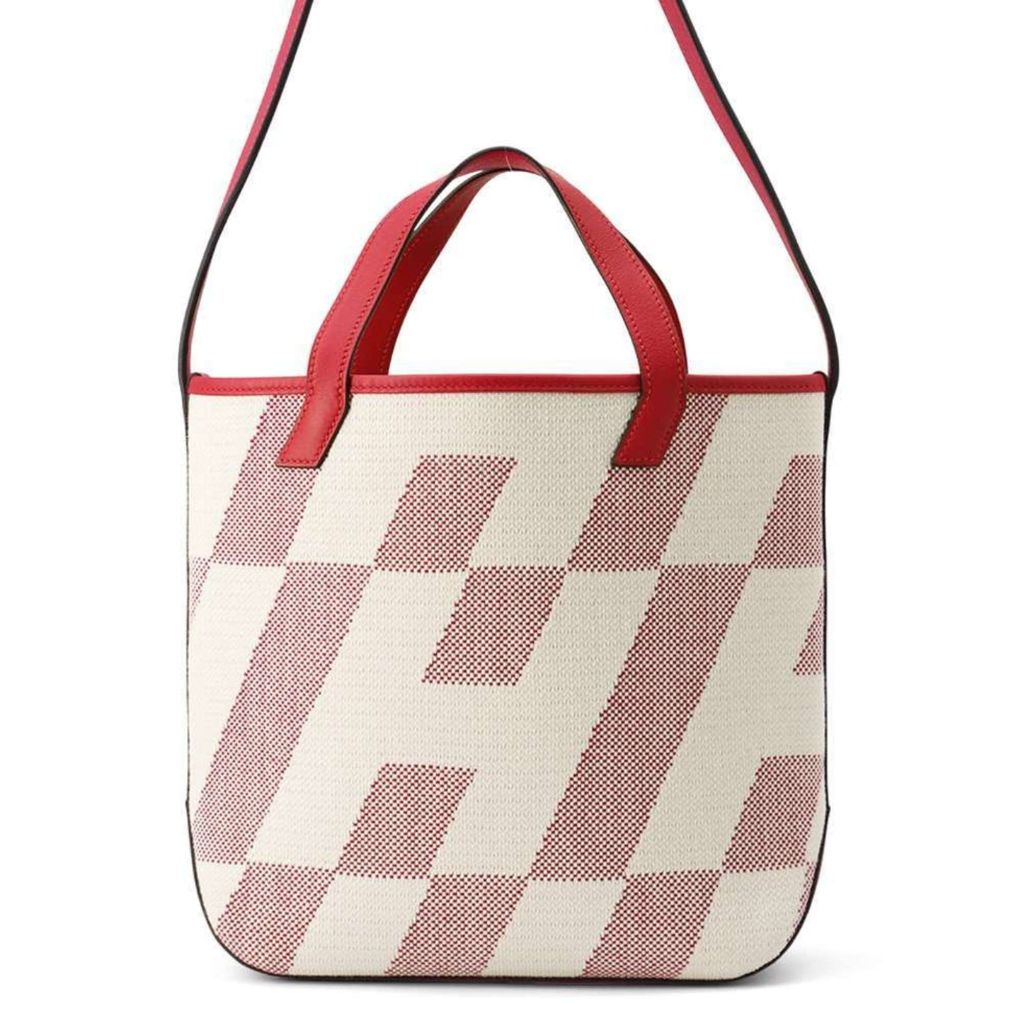 Hermes Kara Swift Leather Toile H Handbag Tote Bag ( )