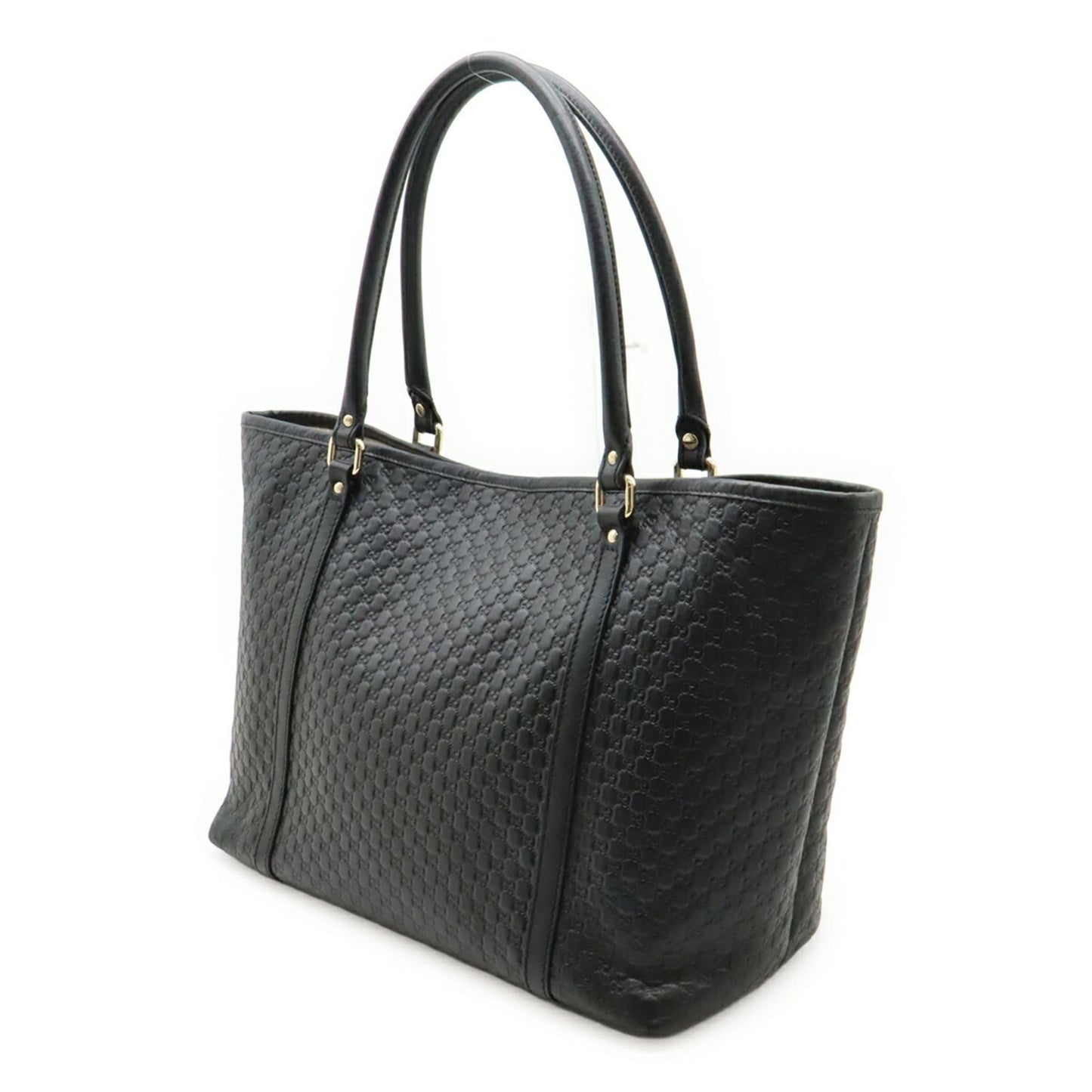 Gucci Microguccissima Black Micro Gg Leather Shoulder Bag Tote Bag ( )