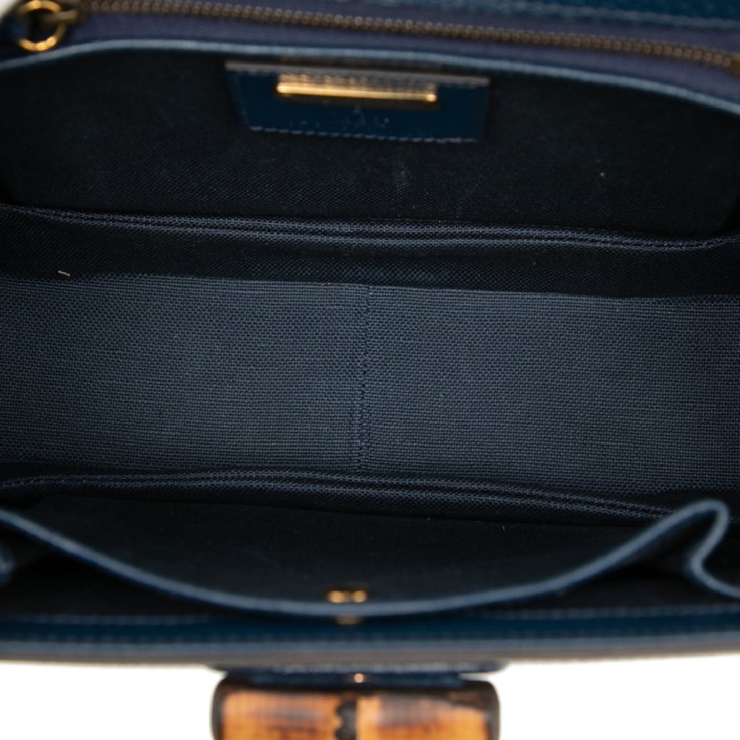 Gucci Multi-Color Navy Pvc Leather Handbag Shoulder Bag ( )