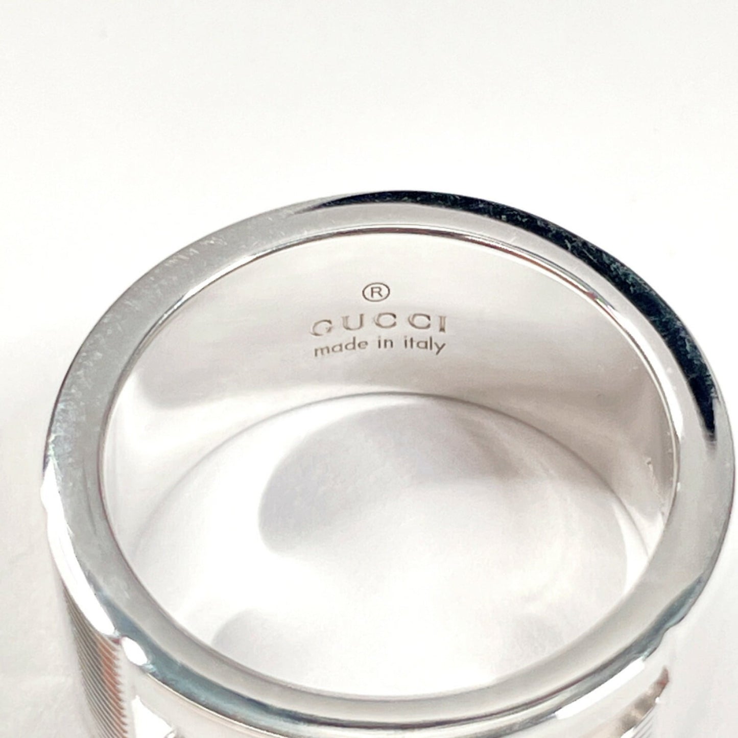 Gucci Silver Silver Band Ring ( )