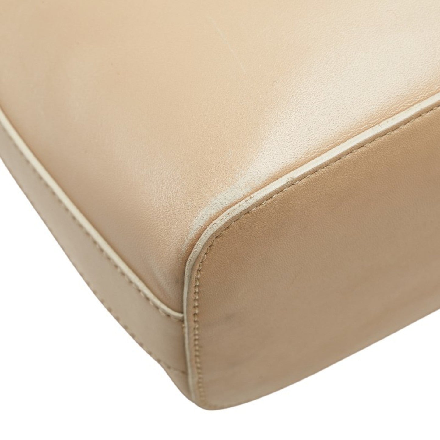 Gucci Beige Leather Shoulder Bag ( )