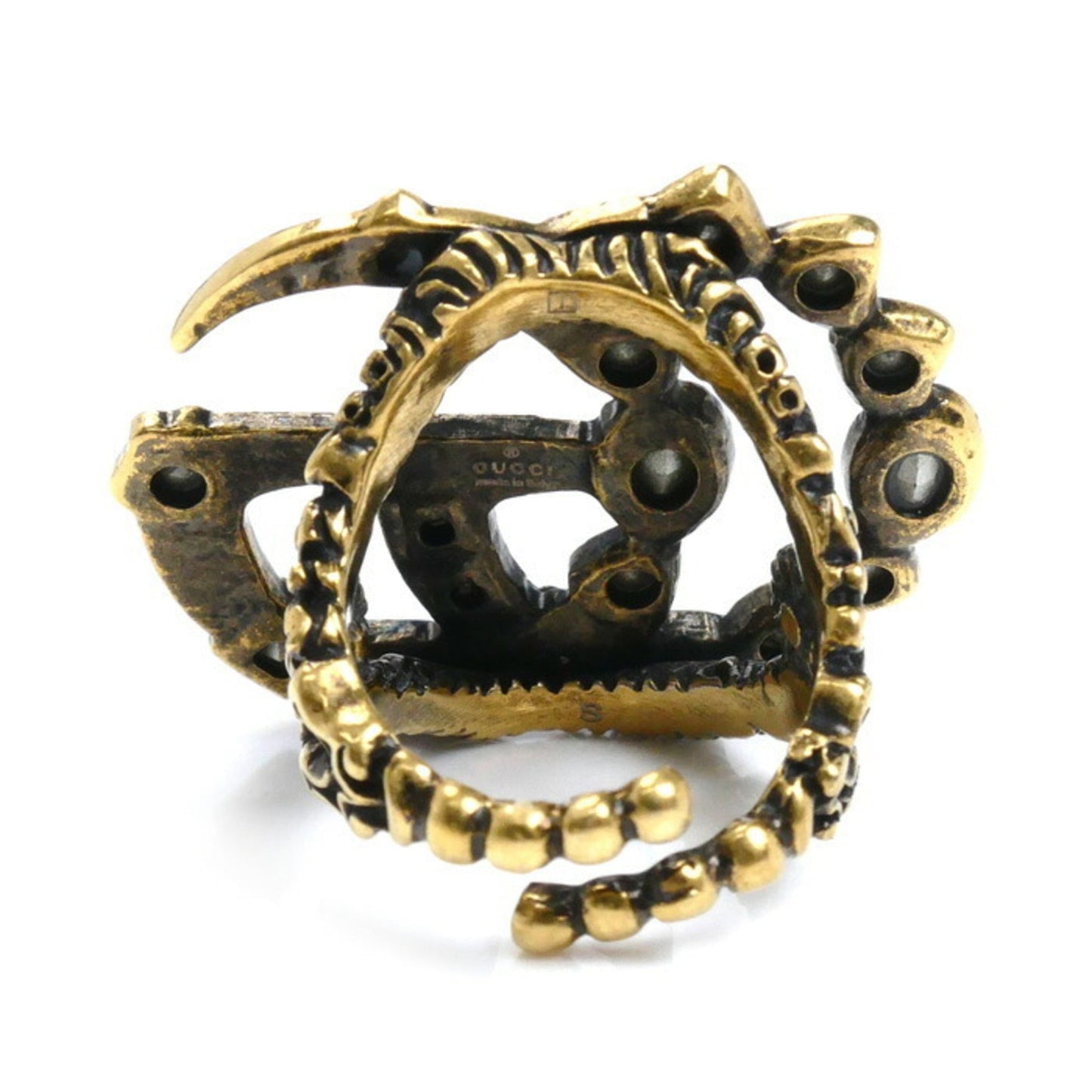 Gucci Gold Multi-Color Band Ring ( )