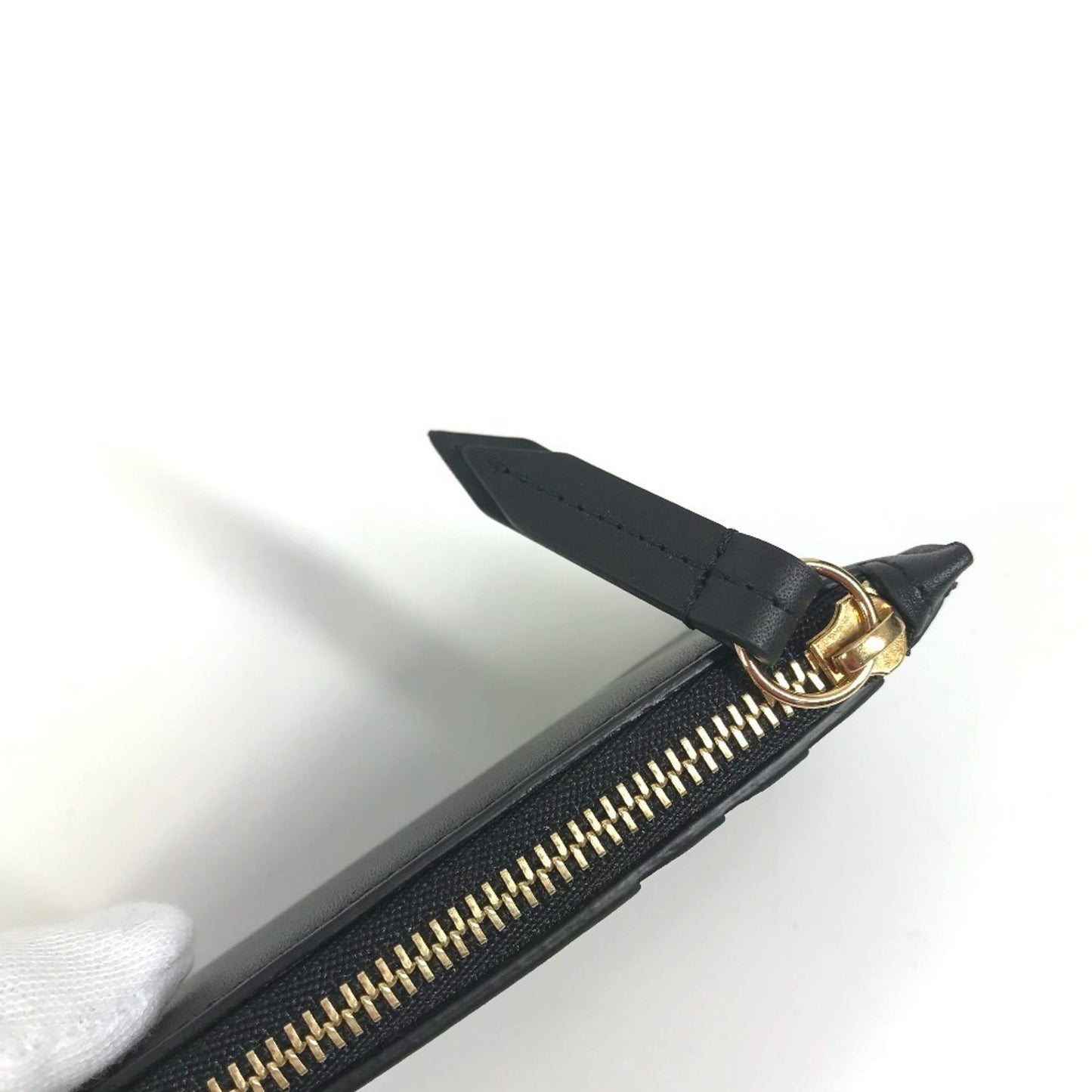 Gucci Black Leather Coin Purse/Coin Case ( )