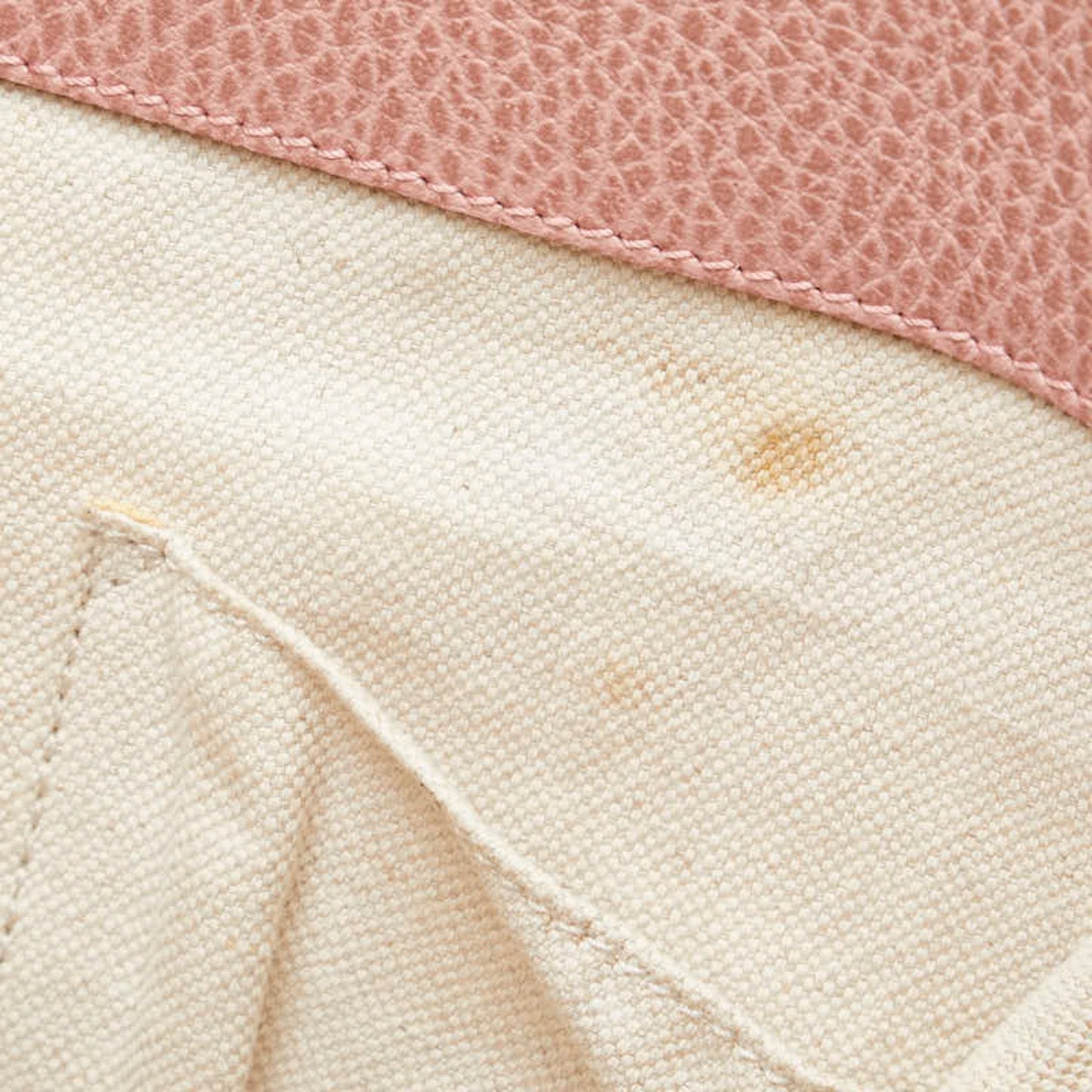 Gucci Pink Leather Shoulder Bag Tote Bag ( )